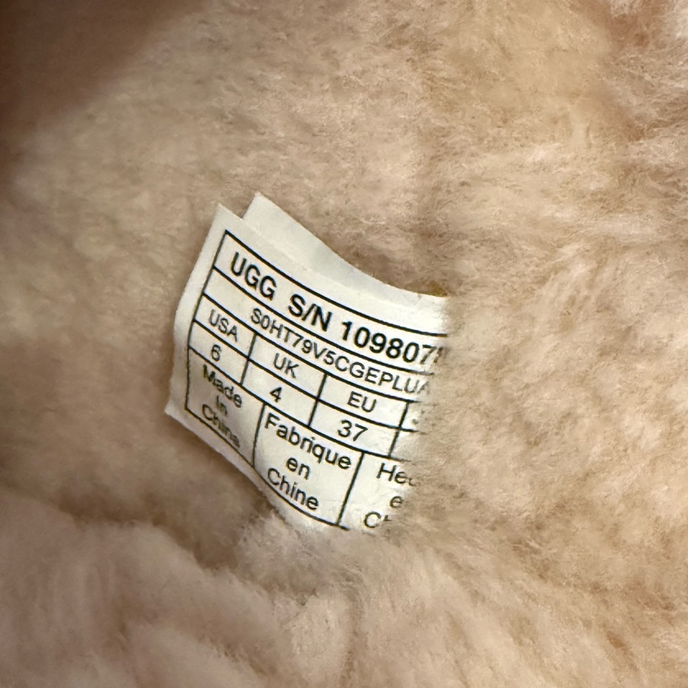 UGG Tan Shearling Lined Boots - Picture 5 of 5